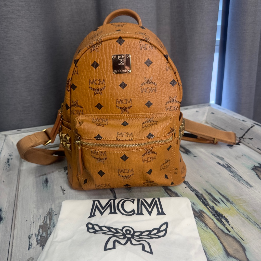 Mcm Studed Backpack